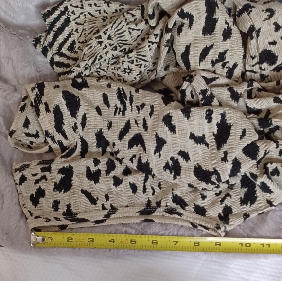 VINTAGE PLEAT PLEAT BY RAFAEL SLEEVELESS MAXI DRESS ABSTRACT/TRIBAL PRINT SMALL - Picture 7 of 7